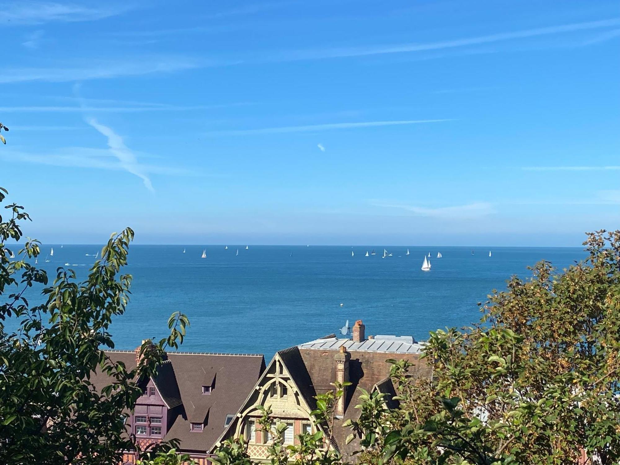 Cote Plage - Magnifique Appartement De Charme A Trouville Sur Mer - Linge - Lit Fait - Parking - Wifi - Classe Par L'Office Du Tourisme Ngoại thất bức ảnh